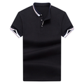 Men's Embroidery Paul Lapel short sleeve t-shirt men's T-shirt