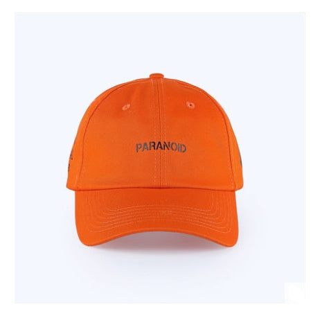 Spring Summer Black Hipster Man Wild Personality Embroidery Baseball  Male