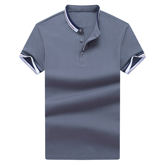 Men's Embroidery Paul Lapel short sleeve t-shirt men's T-shirt