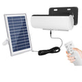 Solar Sensor Wall Lamp Tricolour Light Indoor And Outdoor Courtyard Home Lighting Super Bright Street Lamp