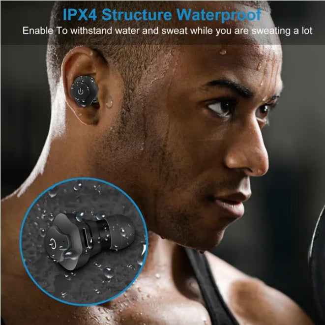 In Ear Stereo IP44 Waterproof Headphones