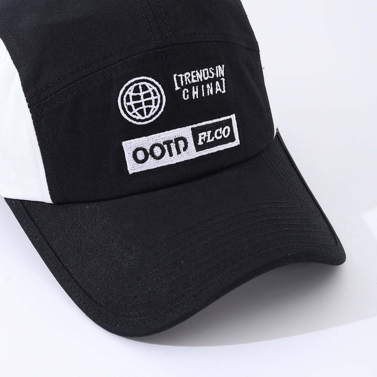 Men's Embroidered Icon Patchwork Letter Adjustable All-purpose Fashionable Baseball Cap Suitable For Outdoor Sun Protection, Hiking, Trekking And Fishing.