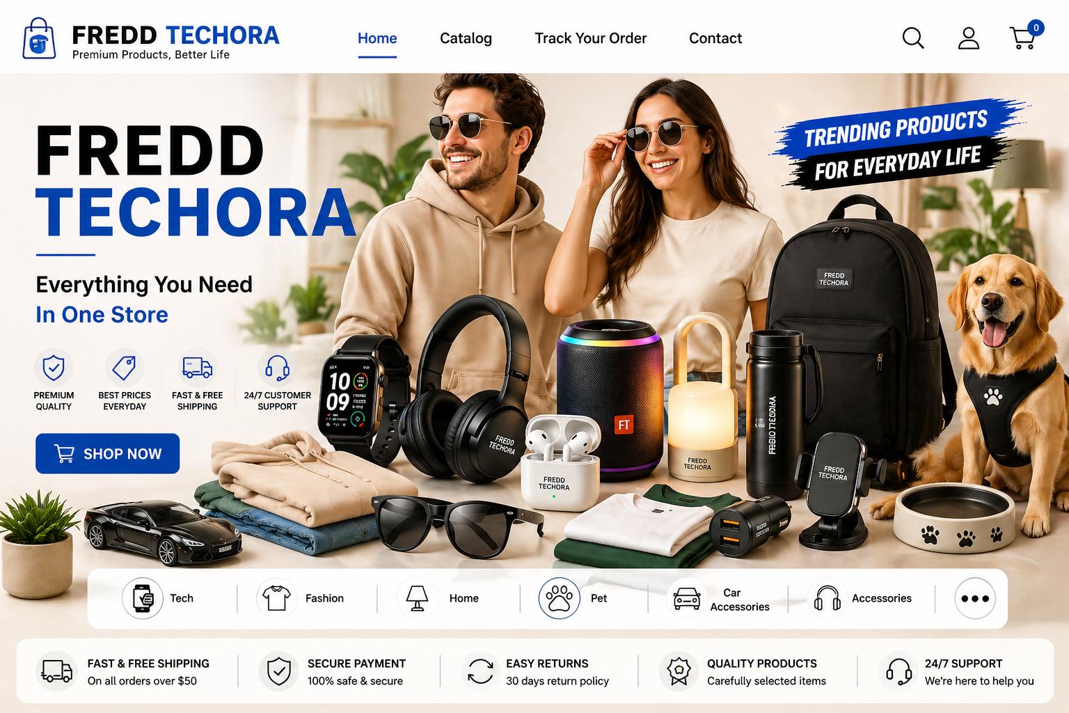 Fredd Techora | Smart Gadgets for Everyday Life