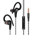 Wired Sports Headphones Ear-mounted Music Monitor Earphone Monitor Computer Cellphone